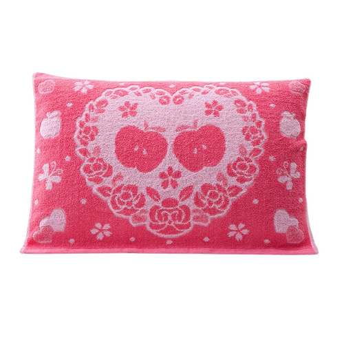 Manufacturer wholesale old-fashioned pure cotton pillow towel soft towel material four seasons household pillow towel street stall supermarket labor insurance pillow towel