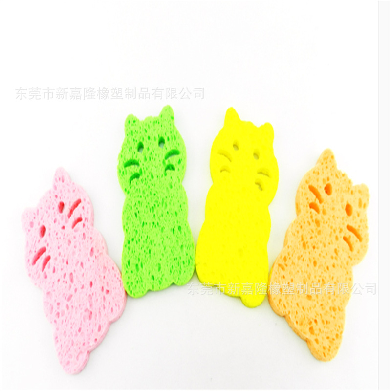 6; personalizado; esponja de limpieza