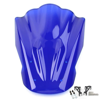 FZ07 MT-07 14-17 modified: Motorcycle front windshield - blue
