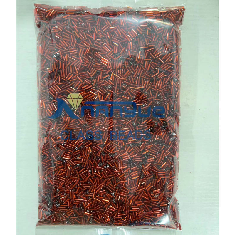 2*6mm管珠装補助材料米珠三分管透明金色銀色管珠diyヘアピン材料アクセサリー部品|undefined