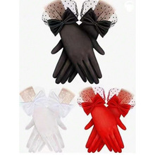 ���Q���l�¿�Bridal Gloves With Fingerless Design For Wedding