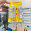 Ethnic universal retro earrings from Yunnan province, ethnic style, internet celebrity