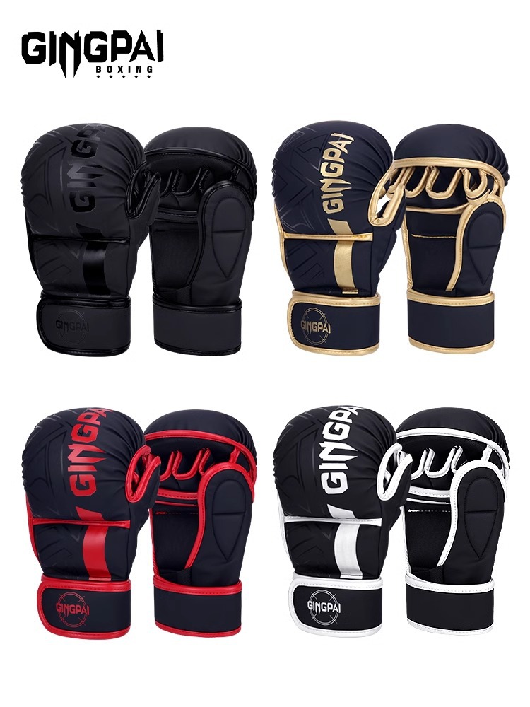 Boks və MMA üçün yarım barmaqlı əlcəklər, unisex