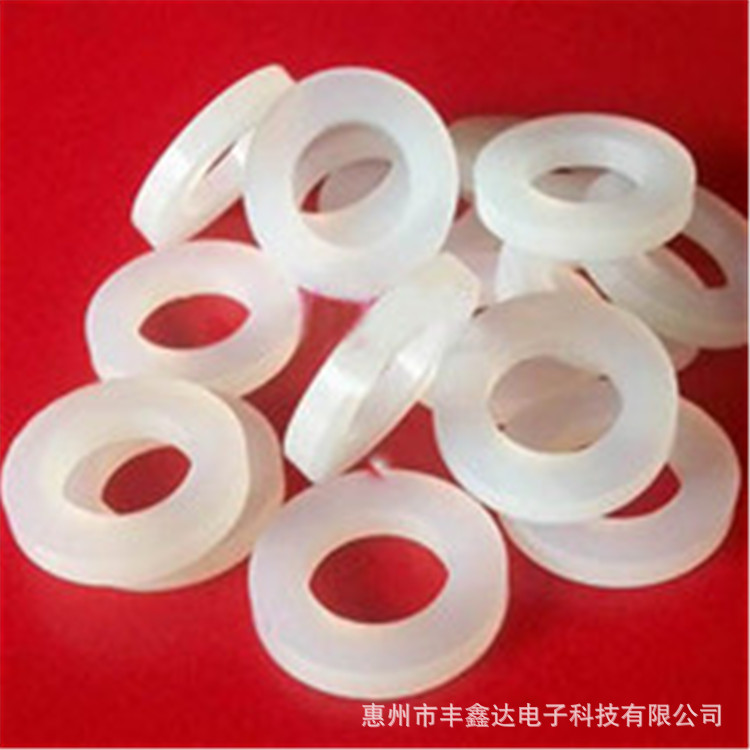 手机机架防滑硅胶垫片  单面背PET硅胶脚垫  硅胶密封圈