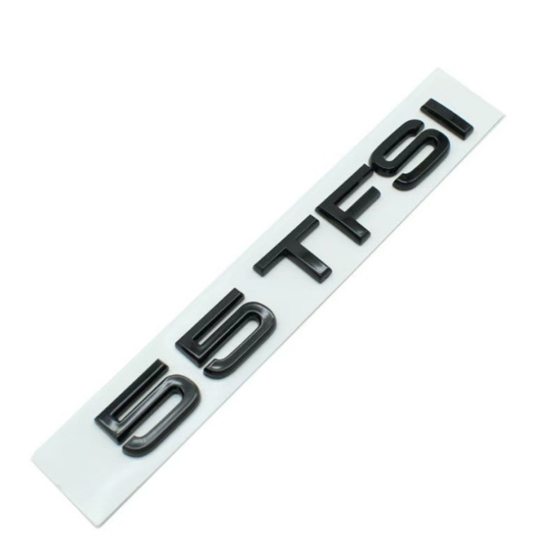 Suitable for Audi 30 35 40 45 50 55Tfsi Car Four-Wheel Drive Side Mark Displacement Mark English Mark Car Sticker