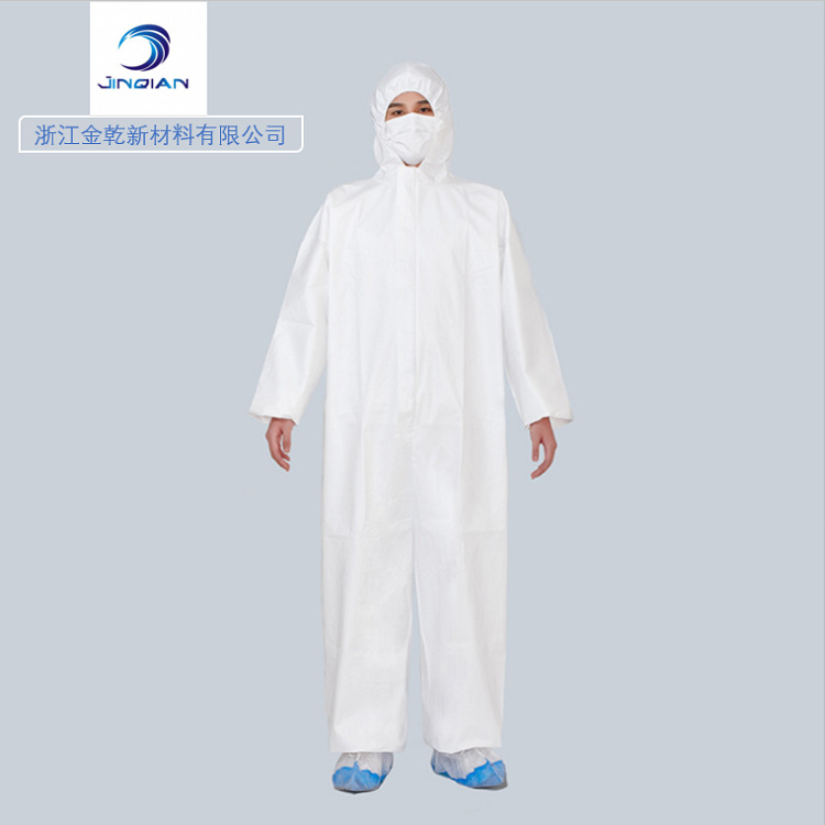 现货 GB19082 65g 强抗 透气膜 复合无纺布 SF无纺布  防护服面料