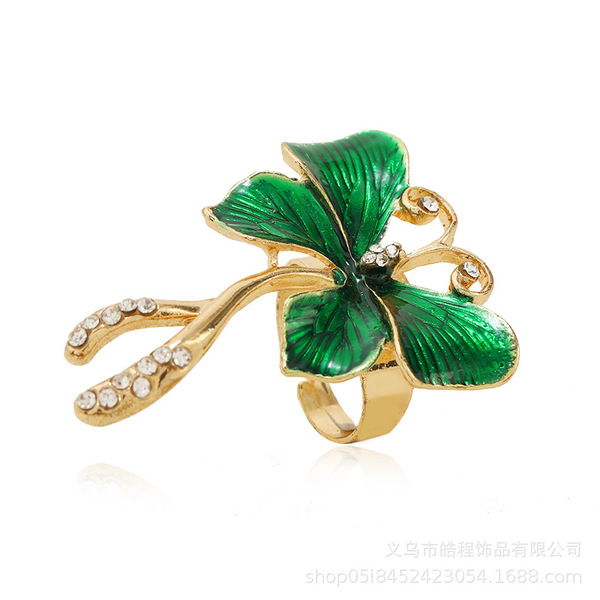 Retro ethnic fashionable creative adjustable elegant trend ring