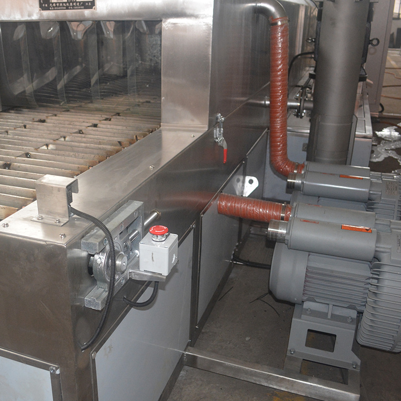 Qxlt70-ⅱ automatic through type cleaning dryer spray type cleaning machine conveyor mesh belt type cleaning machine