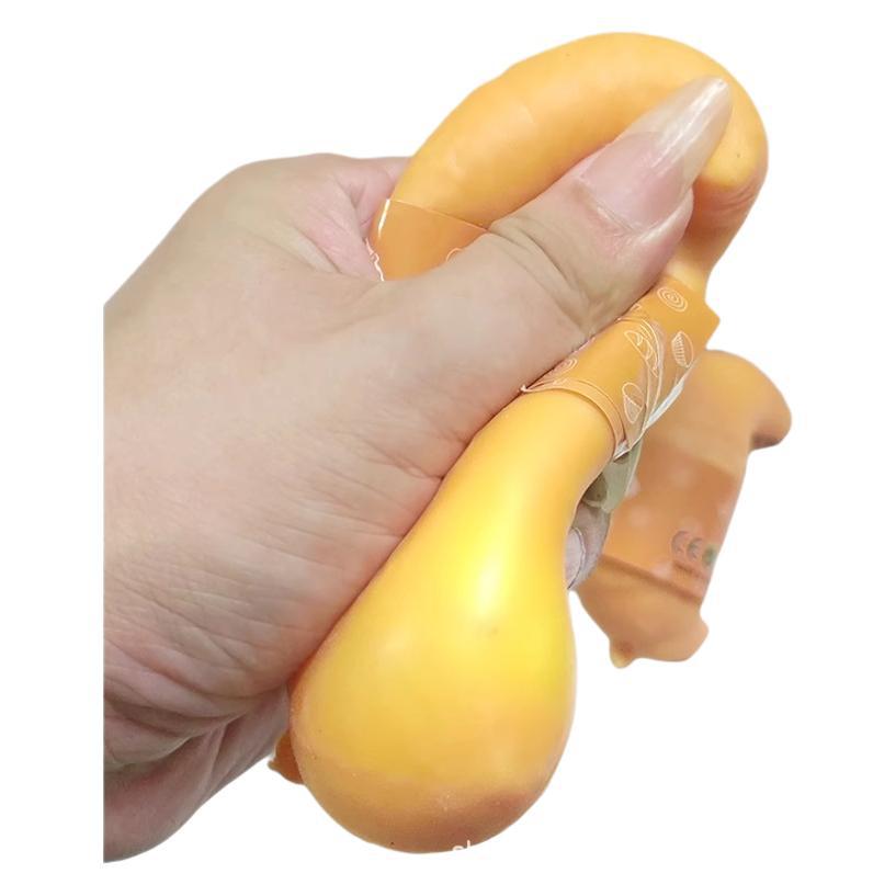 descomprimir paquete de piña nueva simulación extraña paquete de cuerno de buey paquete de piña ventilación TPR juguetes de harina de goma blanda comercio exterior
