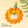 Cute children's decorations, evening dress, lion