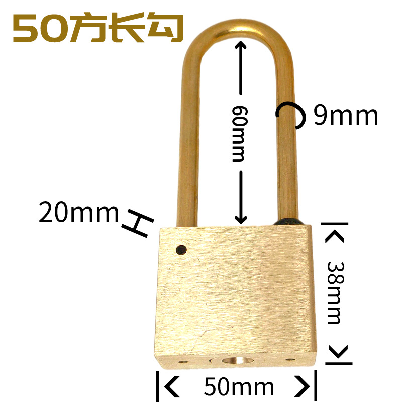 Cerradura de cobre cerradura de cobre cerradura cerradura cerradura cerradura de tanque de gas cerradura cerradura impermeable cerradura de caja de medidor eléctrico cerradura industrial