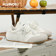 环球德训鞋女款2025新款夏季爆款休闲运动板鞋百搭小白鞋阿甘女鞋