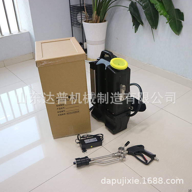 电动背负式细水雾灭火装置 背负式高压细水雾应急救援消防装备