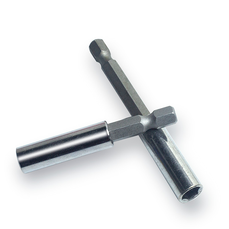 Batch head extension rod electric drill joint extension rod 6.35mm magnetic hexagonal 1/4 socket sel