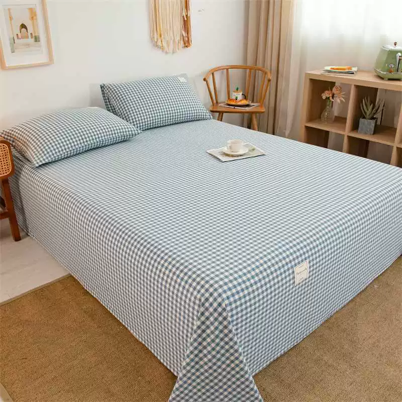 Cotton sheet, pillowcase for students, set, 3 piece set