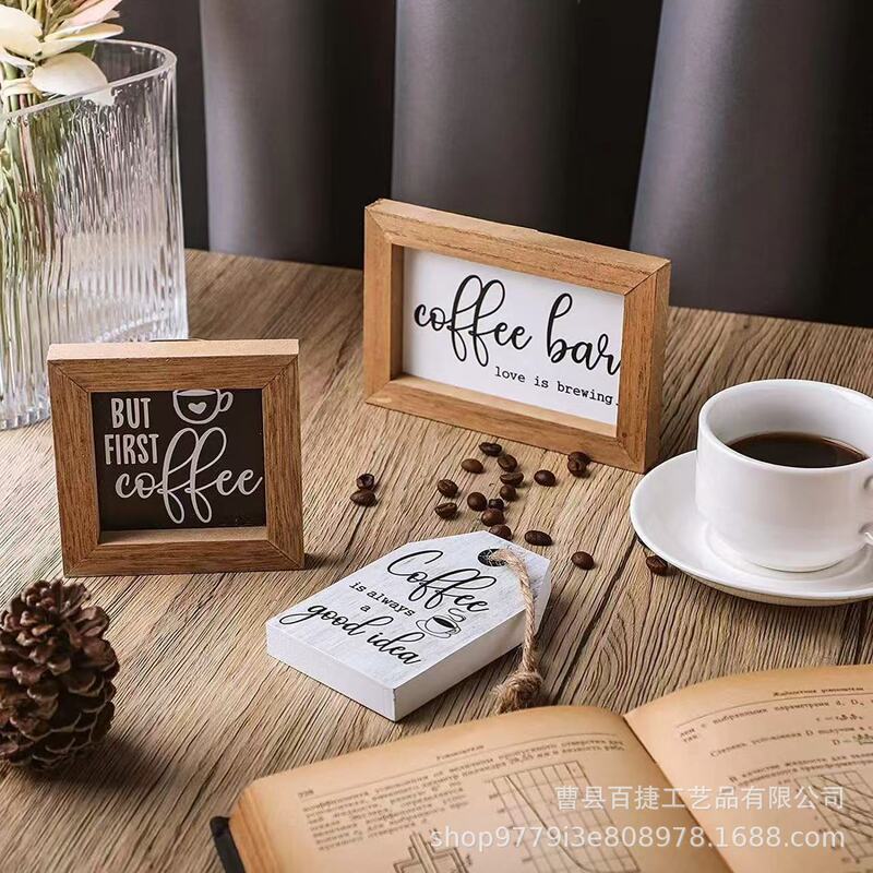 Simple Coffee Table Photo Frame Decorative Wooden Plate Kitchen Decorations Country Solid Wood Logo 3 Pieces American Holiday Ornaments Simple Coffee Table Photo Frame Decorative Wooden Plate Kitchen Decorations Country Solid Wood Logo 3 Pieces American Holiday Ornaments