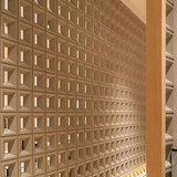 Pu Jiugongge Matte Cement Component Double -Sided Foine Design Design Partition Полово кирпичный источник фабрики