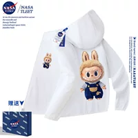 Солнцезащитная одежда с аниме-персонажами NASA для мальчиков и девочек, детская солнцезащитная куртка с капюшоном, летняя кожаная одежда, новинка