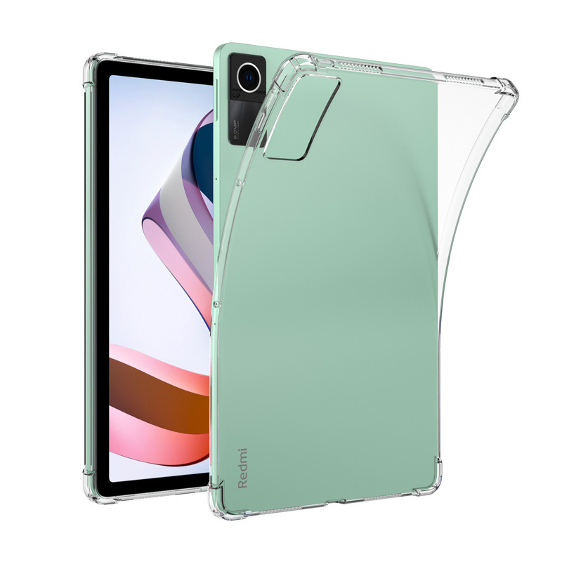 Suitable for Redmi Tablet Redmipad Protective Case 10.6 2022 Four-Corner Airbag Anti-Fall Transparent Tpu Soft Case