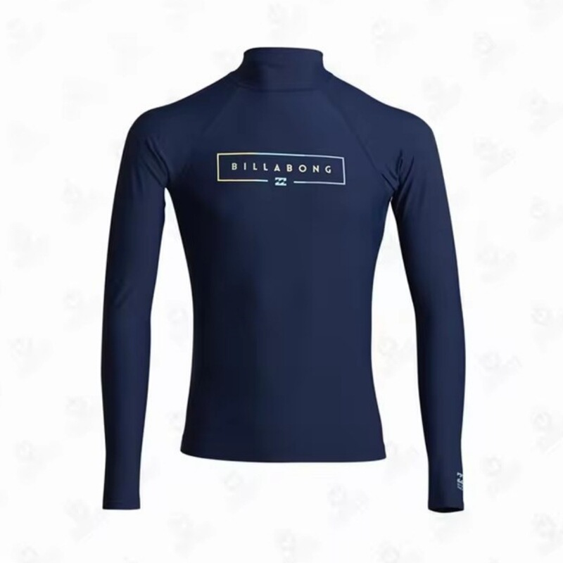 BILLABONG Men's Swimming Long Sleeve Swimsuit Beach UV Protection Life Jacket Diving Swimwear Surfsuit