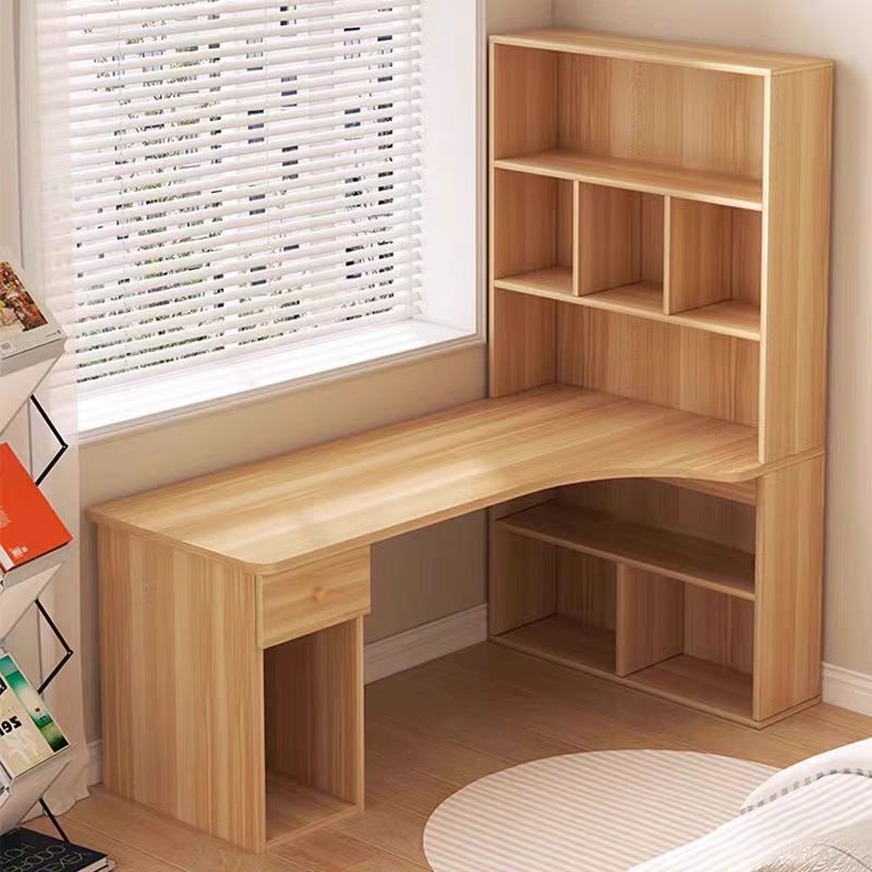Home Corner Desk Study Bookcase Bedroom Computer Desk Study Bookshelf Combination Simple Student Home Study Desk