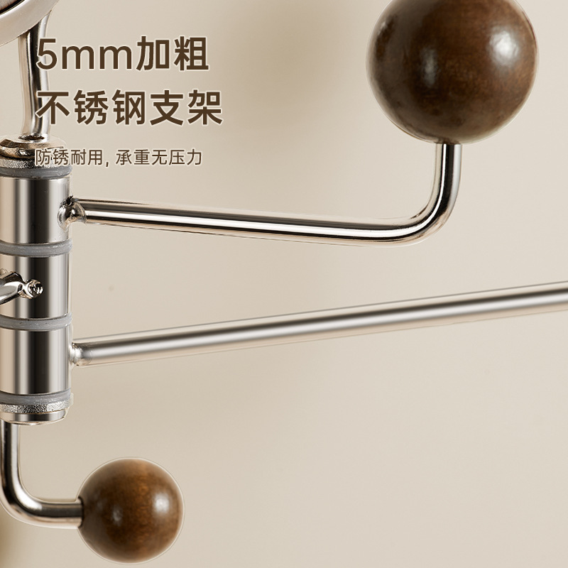 吸盘挂钩多功能墙上旋转挂钩免打孔壁挂卫生间挂墙钩子衣帽挂钩|undefined