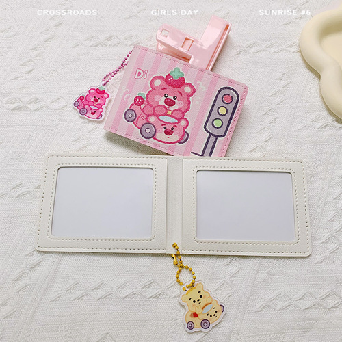 Motor Vehicle Driving Certificate Cover Couples Driver's License Protective Cover Female Creative Cute Driving License Leather Case All-in-One Package New Style