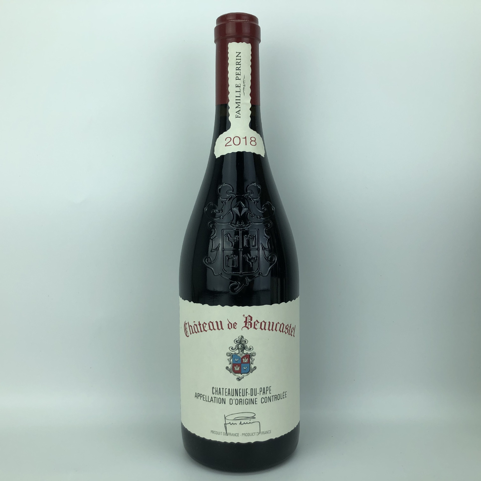 法国博卡斯特尔酒庄教皇新堡红葡萄酒Chateau de Beaucastel 2018