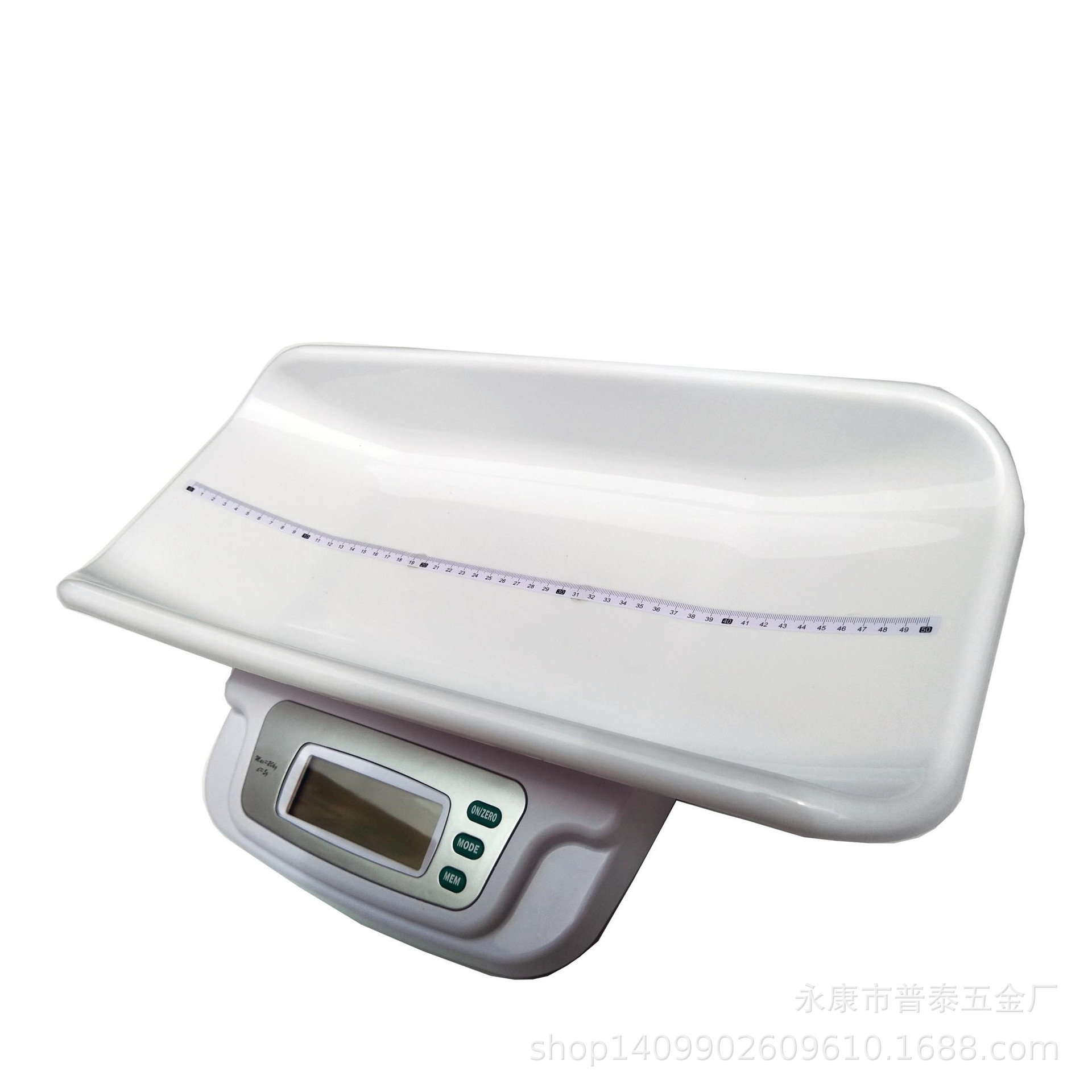 厂家批发初生婴儿宝宝秤婴儿体重秤儿童家用健康秤电子婴儿秤20kg