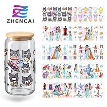 �f�}�� 16oz ���N �P�N 耳׿��N �Dӡ�N ˮ���� UV DTF ͸���N