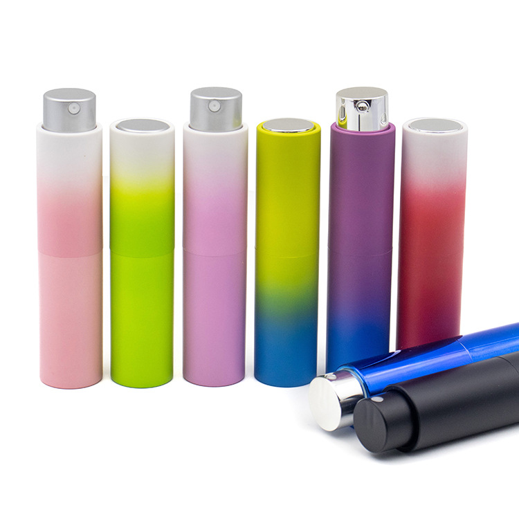 现货8/10ml旋转口腔喷雾瓶 口喷口气清新剂喷雾瓶 便捷香水分装瓶