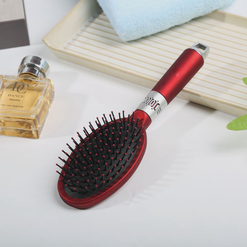 Wedding comb air bag comb air cushion massage comb rolling comb a pair of rose red wedding comb festive dowry frosted surface