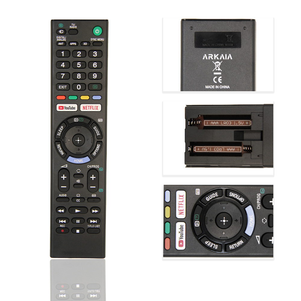 Aplicable a Sony RMT-TX300E / 310 LCD comercio exterior inglés control remoto de televisión RM-300E image 7