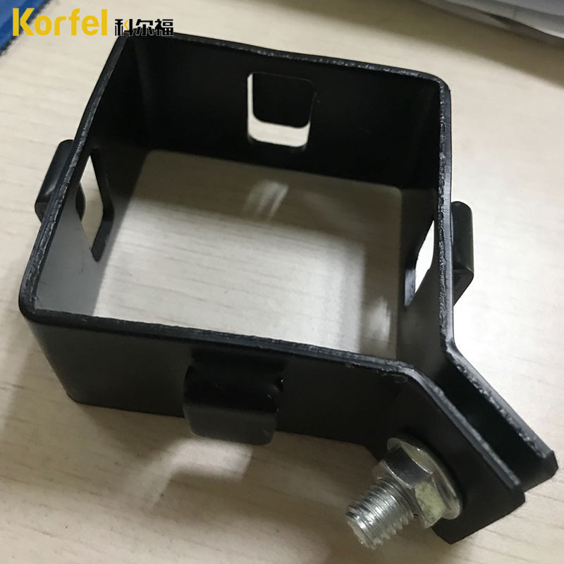 护栏卡扣车间隔离网立柱卡扣4060机器人护栏卡扣围栏网卡扣合页