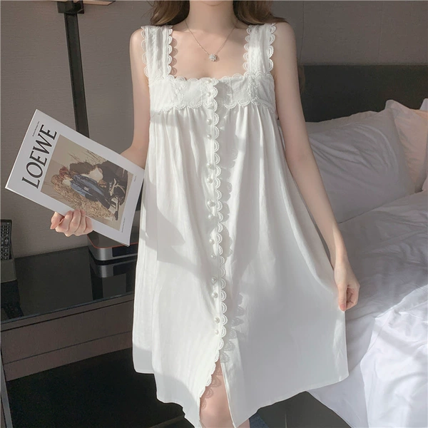 5435 summer evening girls pure cotton skirt