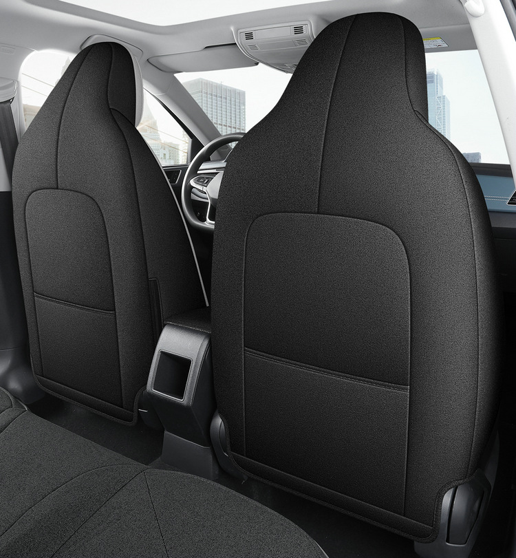 Volkswagen Lavida Xinrui Xr Seat Cover Set, Full Coverage Car Seat Cushion, Cotton Linen Fabric Seat Cover Set, Full Coverage
