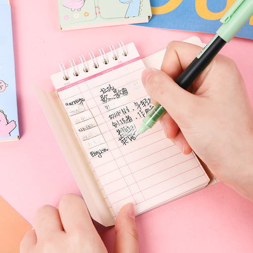 English wordbook with a portable carrying case, wire-bound note pad, fresh and convenient student vocabulary memory notebook, wholesale