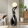 Ladies floor ornaments-black/height 82cm