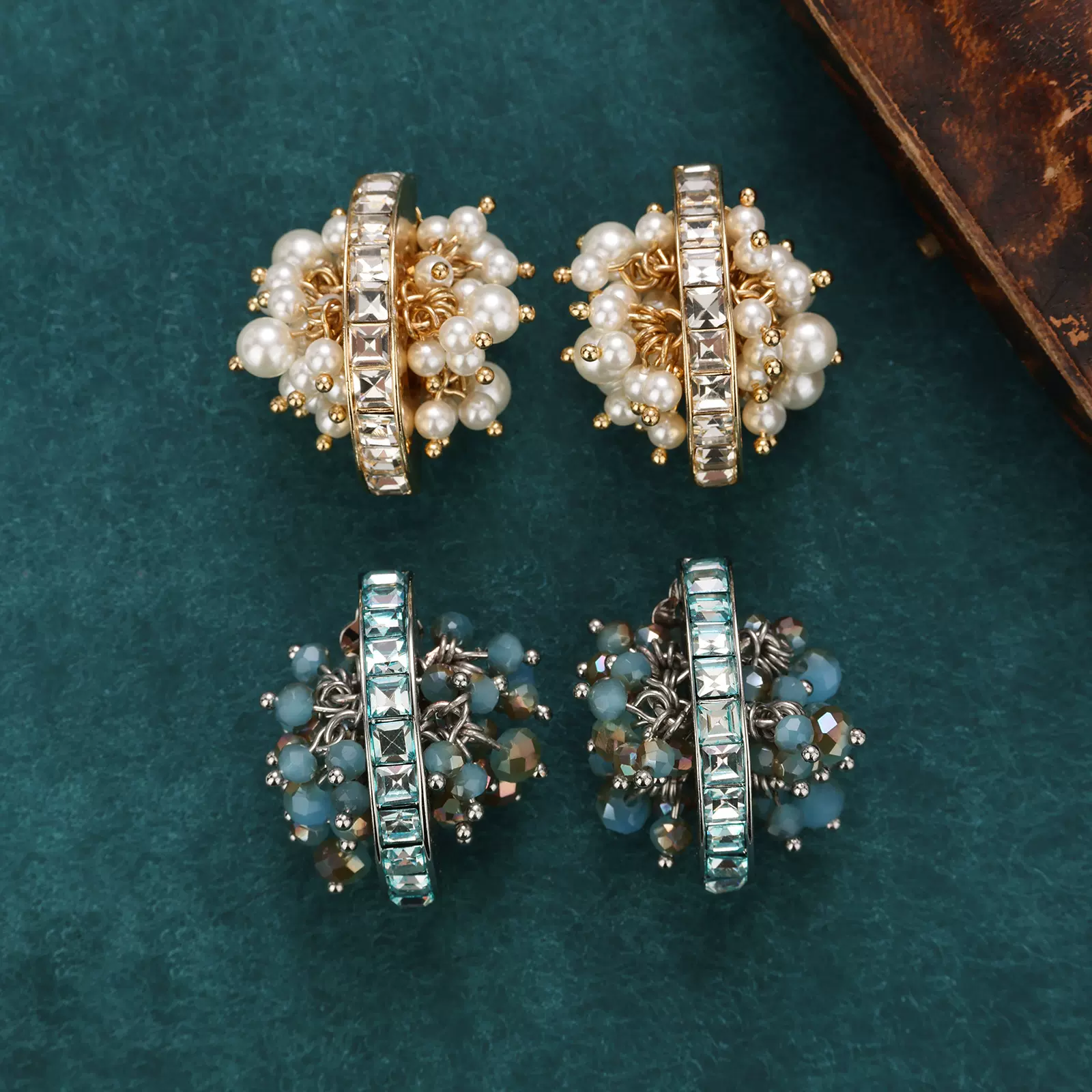 新款法式文艺复古不规则耳夹小众设计轻奢高级感耳钉时尚百搭耳饰