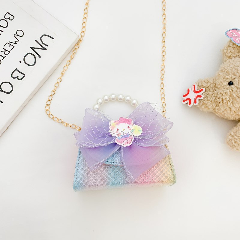 Rainbow Pony lindo bolso de niña 2025 nuevo bebé sale con un bolso diagonal de dibujos animados Aisha bag