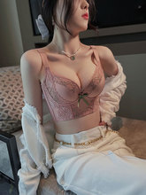 曼妮芬美容院小胸聚拢内衣女薄款收副乳调整型精油厚杯大码文胸罩