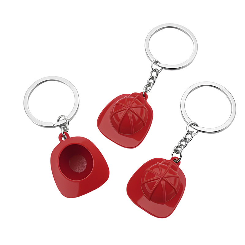 Creative And Safe Fire Day Commemorative Gift, Firefighter Keychain Pendant, Customized Practical Small Gift With High_voghion.com