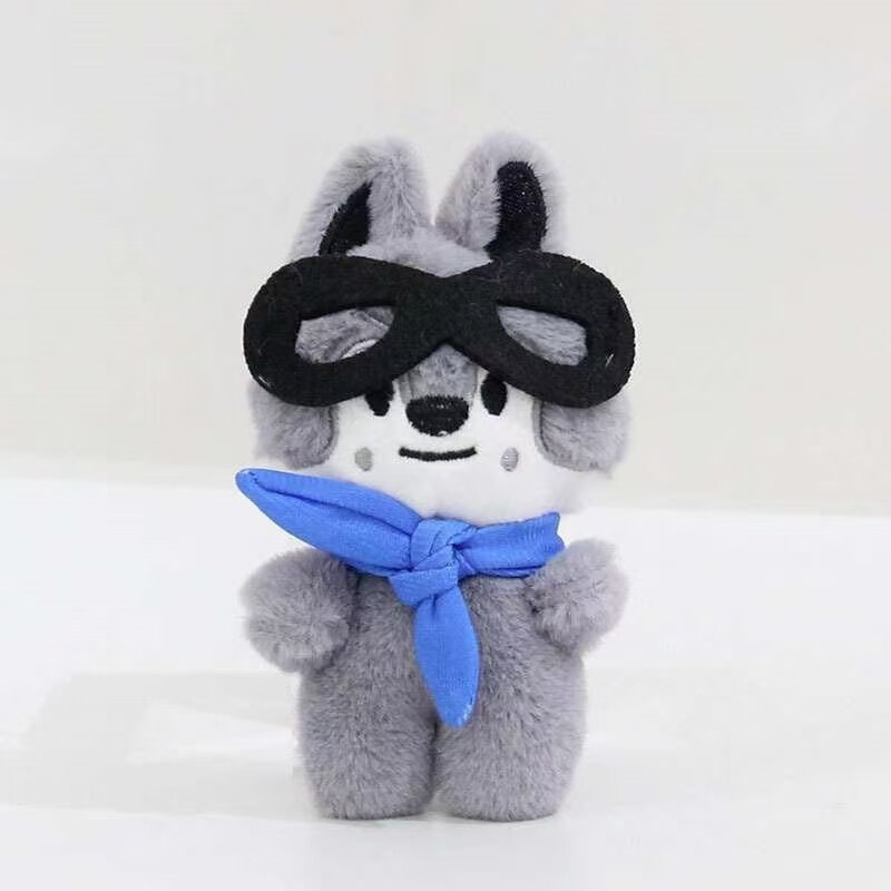 STAY流浪儿童毛绒公仔韩知城魔法学校钥匙扣挂件披风娃娃抓机玩偶|undefined