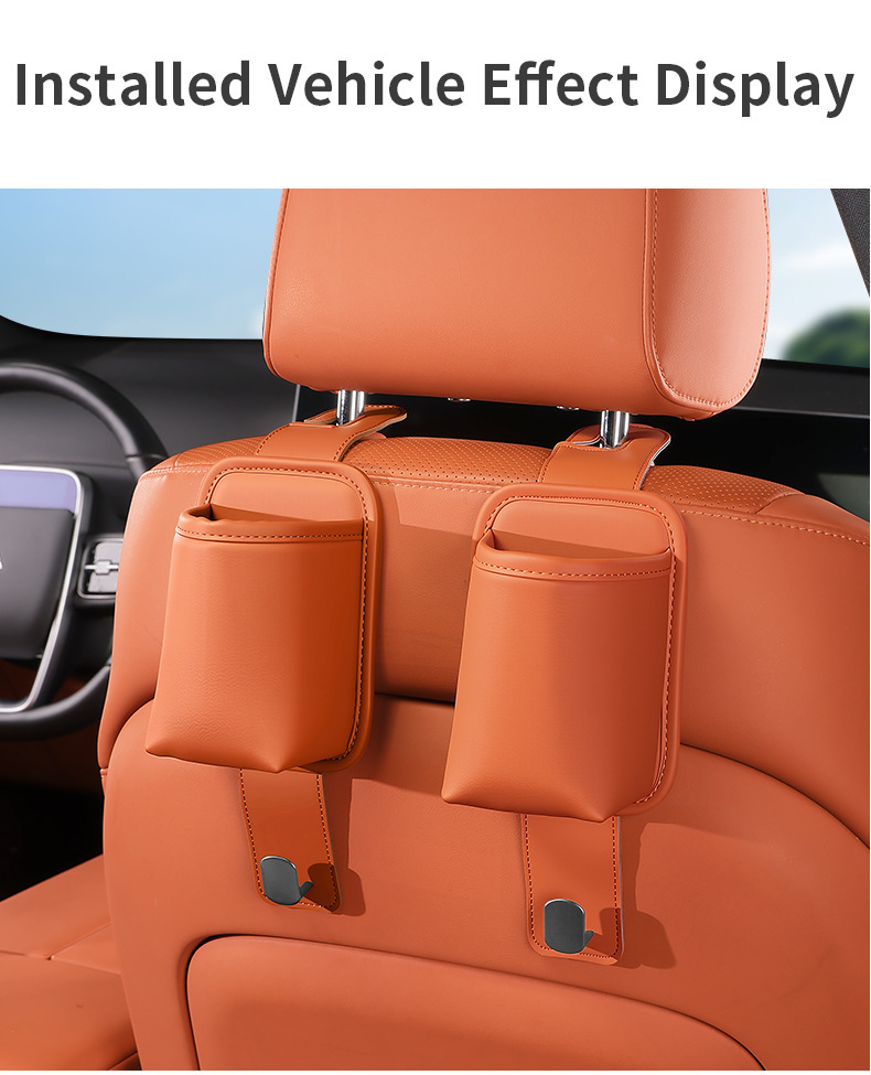 New cross-border car hook for seat back, multifunctional in-car hook, headrest seat back car cup holder