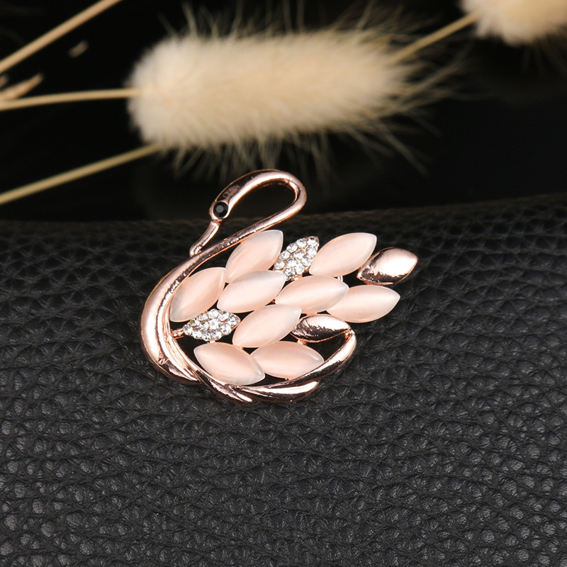 2024 nuevo día de la madre venta caliente broche de ópalo mujer con incrustaciones de diamantes de imitación broche accesorios de ropa joyería image 34