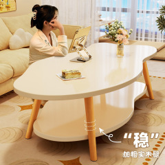 二層茶卓簡易小戸型食卓現代賃貸屋小テーブルソファー茶卓客間家庭用雲卓