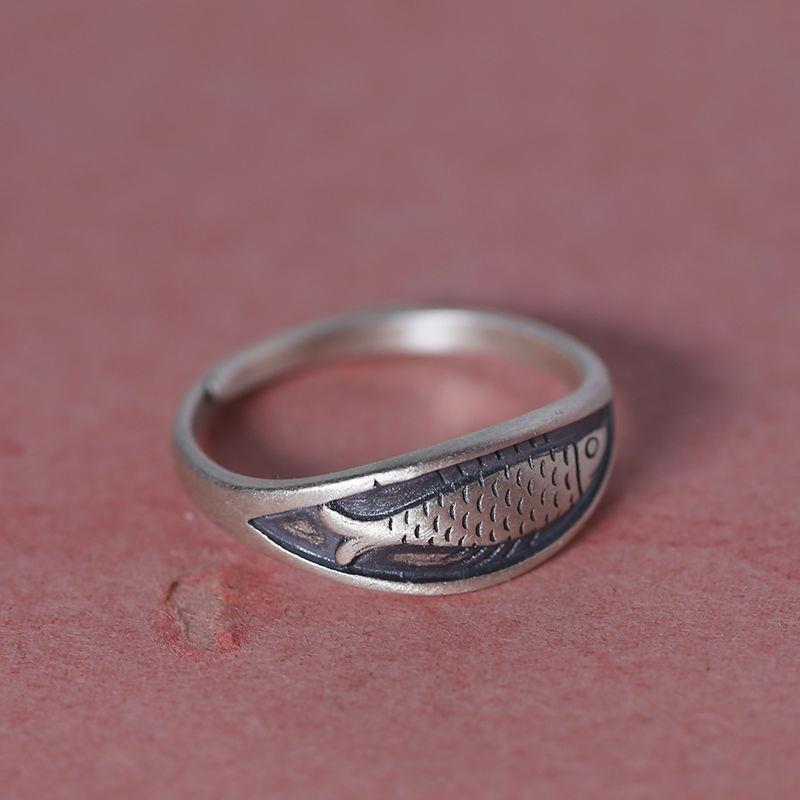 Retro one size ring for men and women