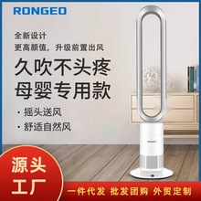 德国荣芝无叶风扇家用节能空气循环扇台式电风扇遥控无叶扇落地扇
