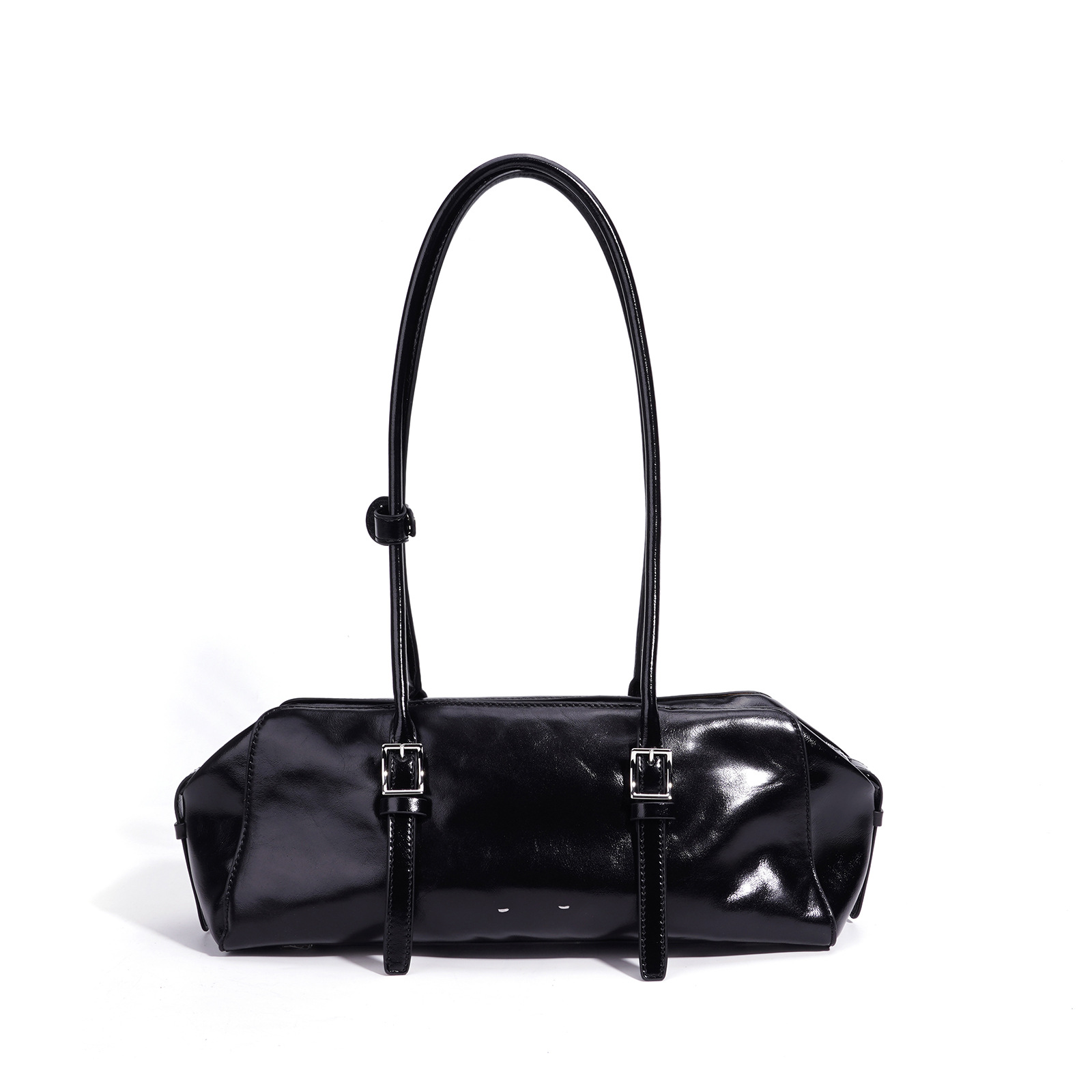 Niche Large Capacity Commuter Women's Bag Versatile Genuine Leather Fashion Handbag Shoulder Bag Minimalist New High-End Underarm Bag - Thumbnail 6