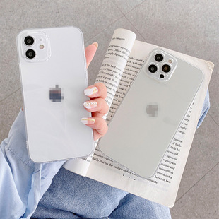 For iPhone16 all-inclusive mobile phone case Apple 11 silicone tpu soft case 14promax transparent protective case
